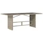 Garden dining set 7 pieces and light gray synthetic rattan cushions by vidaXL, Garden sets - Ref: Foro24-3213130, Price: 990,...