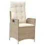 7-piece garden dining set with beige synthetic rattan cushions. by vidaXL, Garden sets - Ref: Foro24-3213124, Price: 973,49 €...