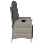 Light gray PE rattan garden reclining armchair with footrest by vidaXL, Garden chairs - Ref: Foro24-365286, Price: 144,74 €, ...