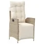 Gartenrelaxsessel mit Fußstütze PE Rattan beige von vidaXL, Gartenstühle - Ref: Foro24-365284, Preis: 142,20 €, Rabatt: %
