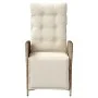Gartenrelaxsessel mit Fußstütze PE Rattan beige von vidaXL, Gartenstühle - Ref: Foro24-365284, Preis: 142,20 €, Rabatt: %