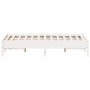 Solid white pine wood bed frame 120x190 cm by vidaXL, Beds and slatted bases - Ref: Foro24-842723, Price: 114,15 €, Discount: %