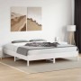 Massives Bettgestell aus weißem Kiefernholz, 180 x 200 cm von vidaXL, Betten und Lattenroste - Ref: Foro24-842687, Preis: 133...