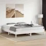 Solid white pine wood bed frame 180x200 cm by vidaXL, Beds and slatted bases - Ref: Foro24-842687, Price: 132,59 €, Discount: %