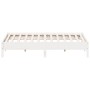 Solid white pine wood bed frame 180x200 cm by vidaXL, Beds and slatted bases - Ref: Foro24-842687, Price: 133,96 €, Discount: %
