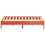 Bettgestell aus massivem, wachsbraunem Kiefernholz, 120 x 200 cm von vidaXL, Betten und Lattenroste - Ref: Foro24-842685, Pre...