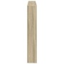 Cabecero de cama con LED roble Sonoma 140x17x102 cm de vidaXL, Cabeceros y pies de cama - Ref: Foro24-839198, Precio: 79,61 €...