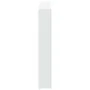 Bed headboard with white LED 160x17x102 cm by vidaXL, Headboards and footboards - Ref: Foro24-839203, Price: 115,77 €, Discou...