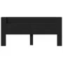 Bed headboard with black LED 220x16.5x103.5 cm by vidaXL, Headboards and footboards - Ref: Foro24-839274, Price: 95,99 €, Dis...