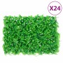   Valla de hojas de helecho artificial 24 uds verde 40x60 cm de vidaXL, Jardín - Ref: Foro24-366647, Precio: 174,55 €
