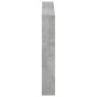 Concrete gray bed headboard with LED light 100x17x102 cm by vidaXL, Headboards and footboards - Ref: Foro24-839185, Price: 60...