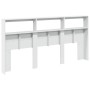Headboard with white LED light 200x17x102 cm by vidaXL, Headboards and footboards - Ref: Foro24-839217, Price: 126,22 €, Disc...