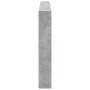 Betongraues Kopfteil mit LED-Licht 200x17x102 cm von vidaXL, Kopf- und Fußteile - Ref: Foro24-839220, Preis: 109,30 €, Rabatt: %