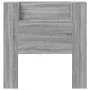 Bed headboard with LED light Sonoma gray 100x16.5x103.5 cm by vidaXL, Headboards and footboards - Ref: Foro24-839236, Price: ...