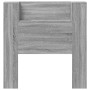 Bettkopfteil mit LED-Licht Sonomagrau 100x16,5x103,5 cm von vidaXL, Kopf- und Fußteile - Ref: Foro24-839236, Preis: 80,88 €, ...