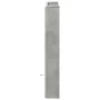 Concrete gray bed headboard with LED light 100x16.5x103.5 cm by vidaXL, Headboards and footboards - Ref: Foro24-839234, Price...