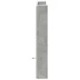 Concrete gray bed headboard with LED light 120x16.5x103.5 cm by vidaXL, Headboards and footboards - Ref: Foro24-839241, Price...