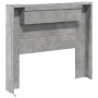 Bettkopfteil in Betongrau mit LED-Licht, 120 x 16,5 x 103,5 cm von vidaXL, Kopf- und Fußteile - Ref: Foro24-839241, Preis: 70...