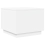 Couchtisch mit weißen LED-Leuchten 50x50x40 cm von vidaXL, Couchtisch - Ref: Foro24-839868, Preis: 47,98 €, Rabatt: %