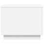 Coffee table with white LED lights 50x50x40 cm by vidaXL, Coffee table - Ref: Foro24-839868, Price: 47,98 €, Discount: %