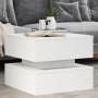 Couchtisch mit weißen LED-Leuchten 50x50x40 cm von vidaXL, Couchtisch - Ref: Foro24-839854, Preis: 57,97 €, Rabatt: %