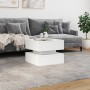 Couchtisch mit weißen LED-Leuchten 50x50x40 cm von vidaXL, Couchtisch - Ref: Foro24-839854, Preis: 57,97 €, Rabatt: %