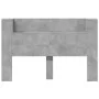 Bettkopfteil in Betongrau mit LED-Licht, 160 x 16,5 x 103,5 cm von vidaXL, Kopf- und Fußteile - Ref: Foro24-839255, Preis: 84...