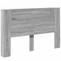 Bettkopfteil mit LED-Licht Sonomagrau 160x16,5x103,5 cm von vidaXL, Kopf- und Fußteile - Ref: Foro24-839257, Preis: 108,73 €,...