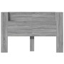 Bettkopfteil mit LED-Licht Sonomagrau 160x16,5x103,5 cm von vidaXL, Kopf- und Fußteile - Ref: Foro24-839257, Preis: 108,73 €,...