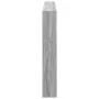 Cabecero de cama con luz LED gris Sonoma 180x17x102 cm de vidaXL, Cabeceros y pies de cama - Ref: Foro24-839215, Precio: 114,...