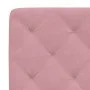 Pink velvet padded headboard 140 cm by vidaXL, Headboards and footboards - Ref: Foro24-374732, Price: 70,98 €, Discount: %