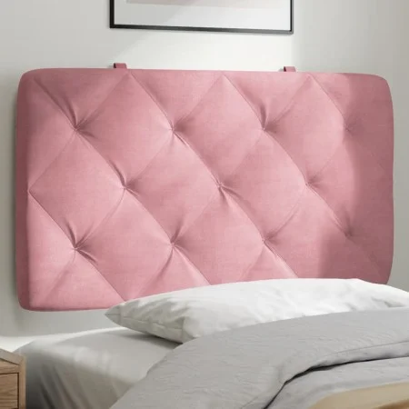 Cabecero de cama acolchado terciopelo rosa 80 cm de vidaXL, Cabeceros y pies de cama - Ref: Foro24-374707, Precio: 51,95 €, D...