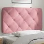 Cabecero de cama acolchado terciopelo rosa 80 cm de vidaXL, Cabeceros y pies de cama - Ref: Foro24-374707, Precio: 51,95 €, D...