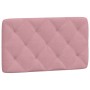 Cabecero de cama acolchado terciopelo rosa 80 cm de vidaXL, Cabeceros y pies de cama - Ref: Foro24-374707, Precio: 52,95 €, D...