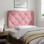 Cabecero de cama acolchado terciopelo rosa 80 cm de vidaXL, Cabeceros y pies de cama - Ref: Foro24-374707, Precio: 51,95 €, D...