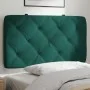 Cabecero de cama acolchado terciopelo verde oscuro 90 cm de vidaXL, Cabeceros y pies de cama - Ref: Foro24-374711, Precio: 46...