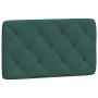 Dunkelgrünes, samtgepolstertes Bettkopfteil 90 cm von vidaXL, Kopf- und Fußteile - Ref: Foro24-374711, Preis: 47,31 €, Rabatt: %