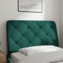 Dunkelgrünes, samtgepolstertes Bettkopfteil 90 cm von vidaXL, Kopf- und Fußteile - Ref: Foro24-374711, Preis: 47,31 €, Rabatt: %