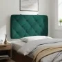 Cabecero de cama acolchado terciopelo verde oscuro 90 cm de vidaXL, Cabeceros y pies de cama - Ref: Foro24-374711, Precio: 46...