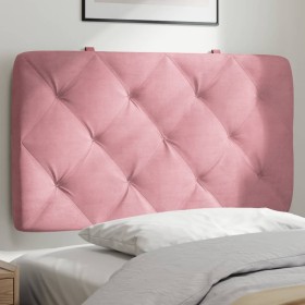 Cabecero de cama acolchado terciopelo rosa 90 cm de vidaXL, Cabeceros y pies de cama - Ref: Foro24-374713, Precio: 58,09 €, D...