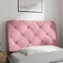 Rosa samtgepolstertes Kopfteil 90 cm von vidaXL, Kopf- und Fußteile - Ref: Foro24-374713, Preis: 54,18 €, Rabatt: %