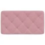 Pink velvet padded headboard 90 cm by vidaXL, Headboards and footboards - Ref: Foro24-374713, Price: 54,18 €, Discount: %
