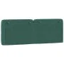 Cabecero de cama acolchado terciopelo verde oscuro 140 cm de vidaXL, Cabeceros y pies de cama - Ref: Foro24-374730, Precio: 6...
