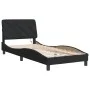 Black velvet bed frame with LED lights 80x200 cm by vidaXL, Beds and slatted bases - Ref: Foro24-3213821, Price: 129,92 €, Di...