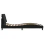 Black velvet bed frame with LED lights 80x200 cm by vidaXL, Beds and slatted bases - Ref: Foro24-3213821, Price: 129,92 €, Di...