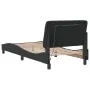 Black velvet bed frame with LED lights 80x200 cm by vidaXL, Beds and slatted bases - Ref: Foro24-3213821, Price: 129,92 €, Di...