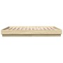 Bettgestell aus Sonoma-Eiche-Holzwerkstoff, 180 x 200 cm von vidaXL, Betten und Lattenroste - Ref: Foro24-3209837, Preis: 146...