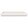 Estructura de cama madera de ingeniería blanca 180x200 cm de vidaXL, Camas y somieres - Ref: Foro24-3209835, Precio: 139,02 €...