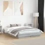 Estructura de cama madera de ingeniería gris Sonoma 120x190 cm de vidaXL, Camas y somieres - Ref: Foro24-3209889, Precio: 116...