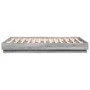 Sonoma gray engineered wood bed frame 120x190 cm by vidaXL, Beds and slatted bases - Ref: Foro24-3209889, Price: 116,60 €, Di...